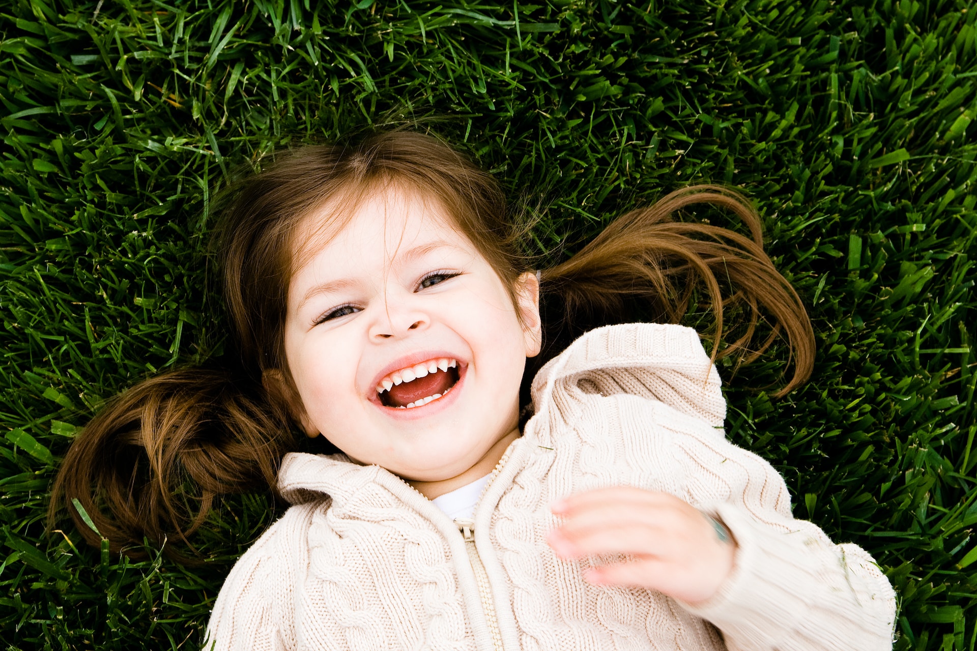 child smiling